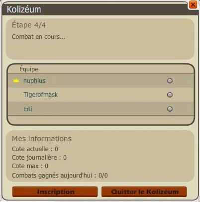 combat Kolizéum
