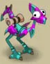 Dragodinde Turquoise/Orchidée