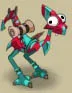 Dragodinde Turquoise/Pourpre