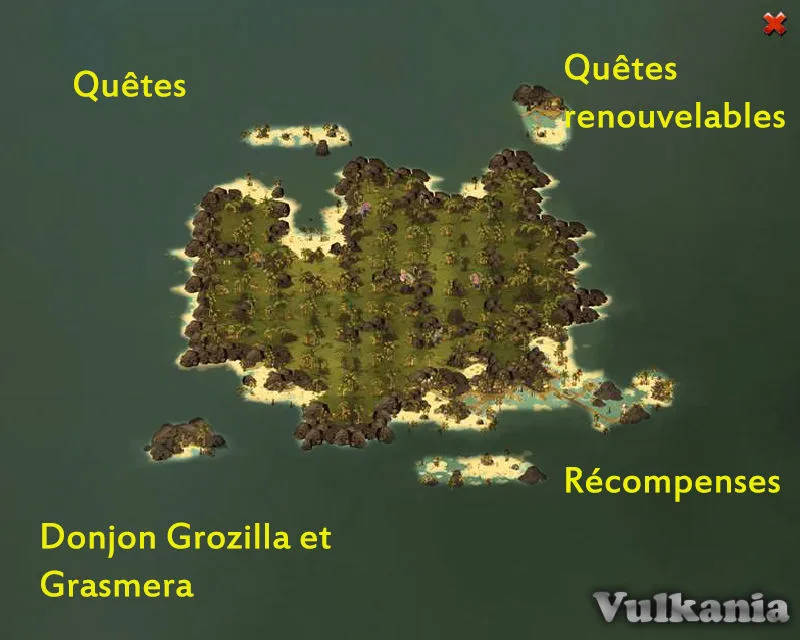 Map Cratere Minus