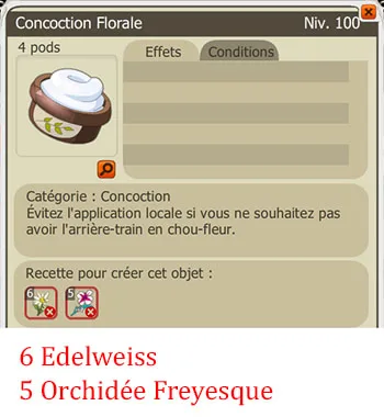 Craft potion alchimiste