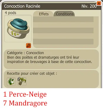 Craft potion alchimiste