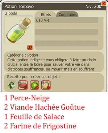 Craft potion alchimiste