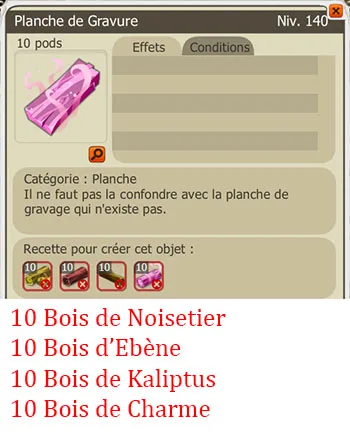 Craft bucheron