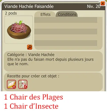 Craft viande hachée
