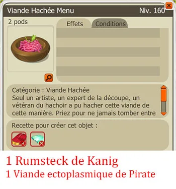 Craft viande hachée