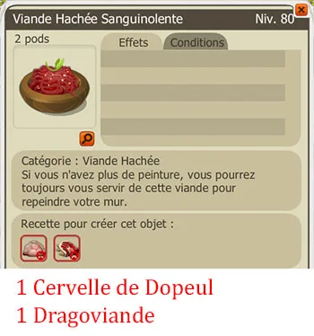 Craft viande hachée