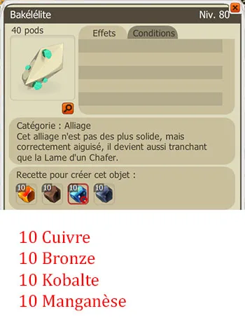 Craft mineur