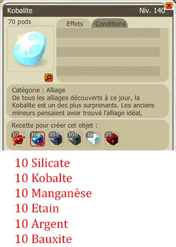 Craft mineur