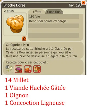Craft potion paysan