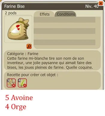 Craft potion paysan