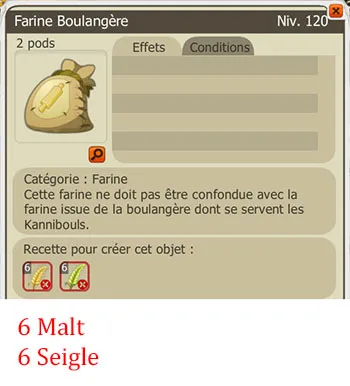 Craft potion paysan