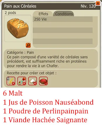 Craft potion paysan