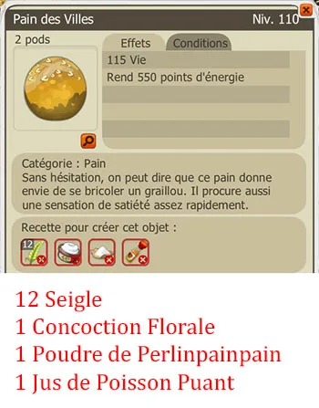 Craft potion paysan