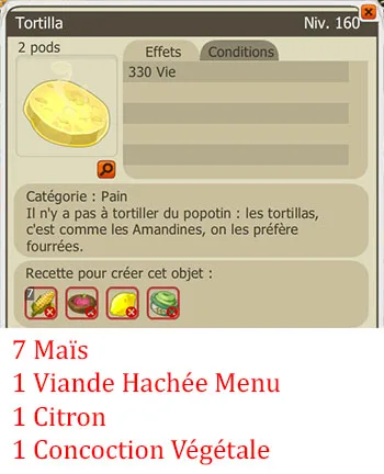 Craft potion paysan