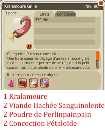 Craft potion pêcheur