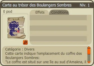 carte au trésor des boulangers sombres