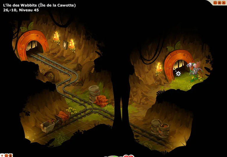 chemin vers le Château des Wabbits