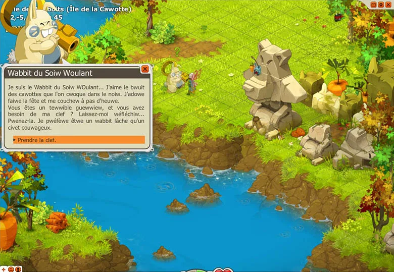 clef île wabbit
