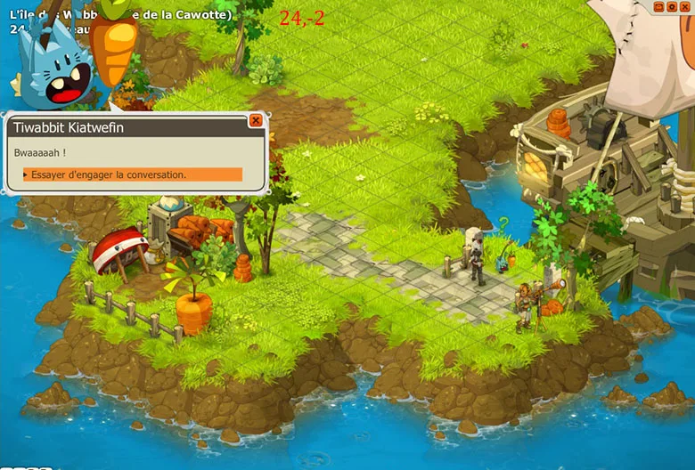 quete dofus cawotte