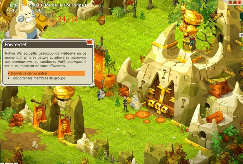 quete dofus cawotte