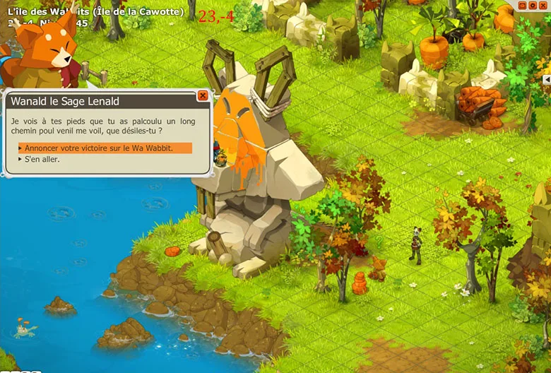 quete dofus cawotte