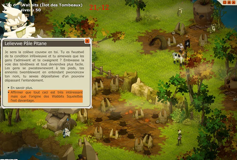 quete dofus cawotte