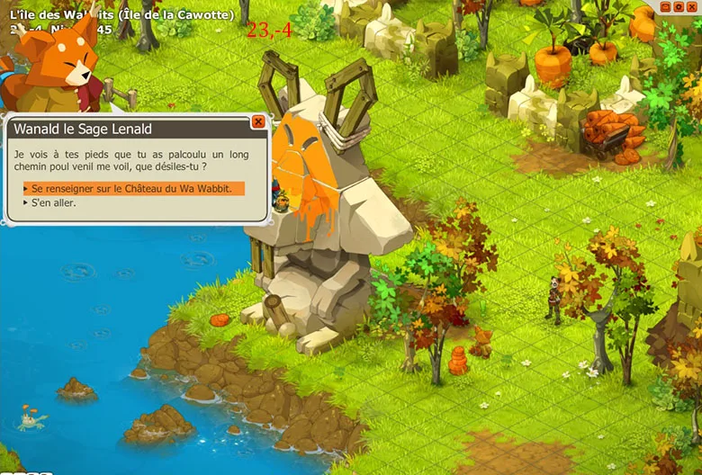 quete dofus cawotte