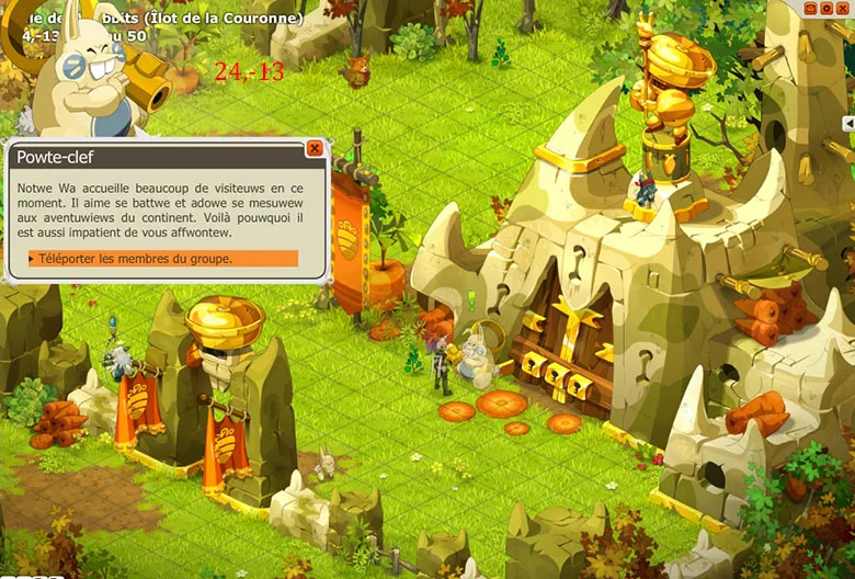 quete dofus cawotte