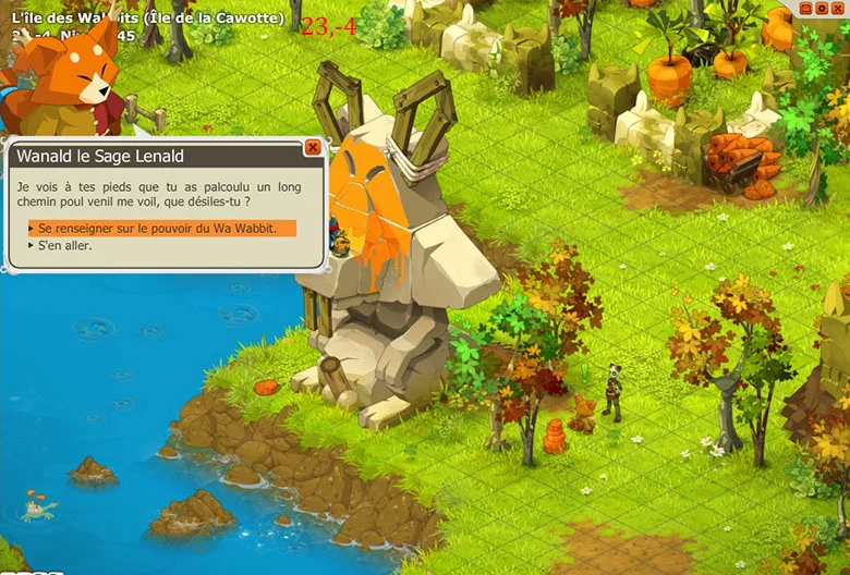 quete dofus cawotte