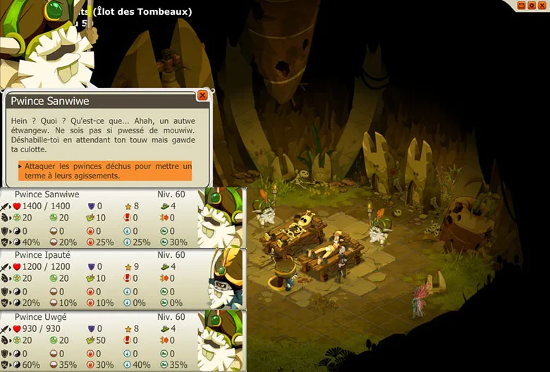 quete dofus cawotte