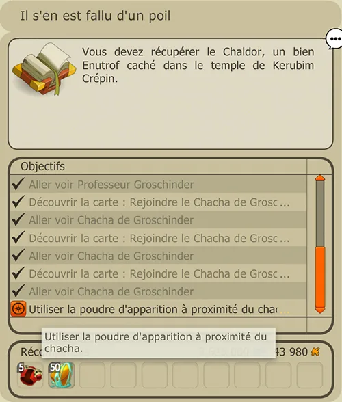 quête On va tout défausser