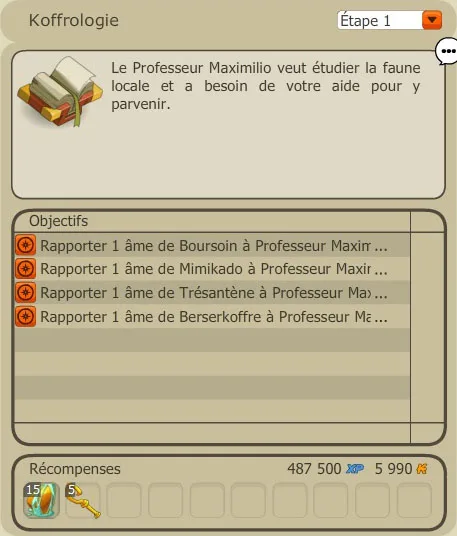 quête même pas malle