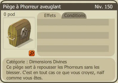 quete après les phorreurs