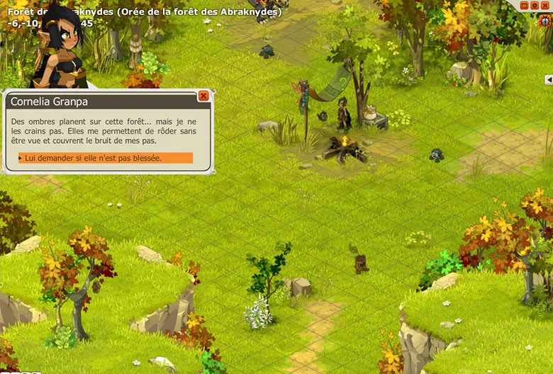 quete foret des abraknydes