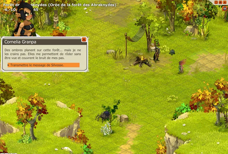 quete foret des abraknydes