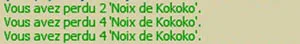 Noix de Kokoko perdu