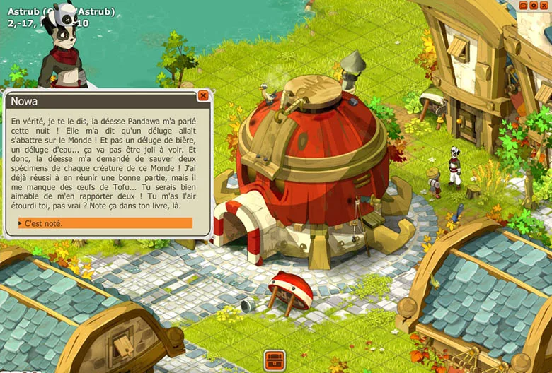 quete l'arche de Nowa