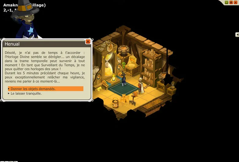 quete la machine à démonter le temps
