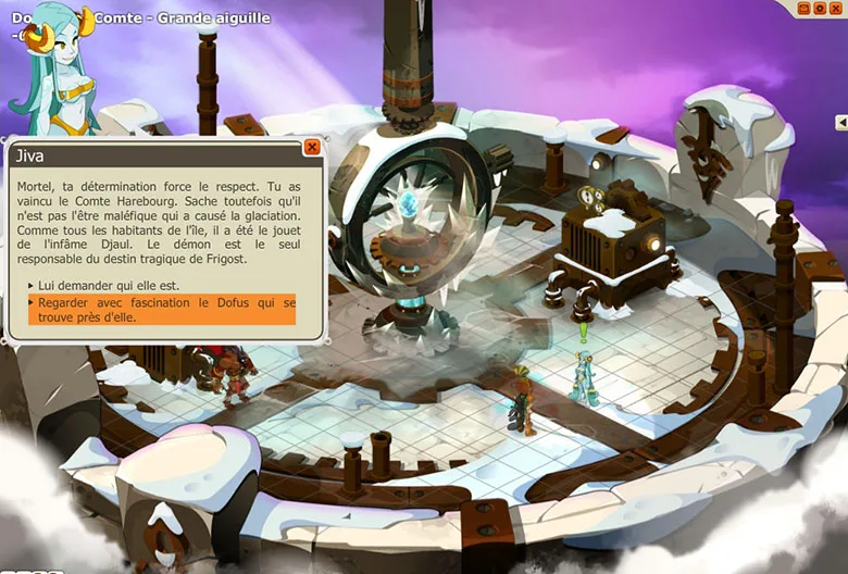 quete le dofus des glaces