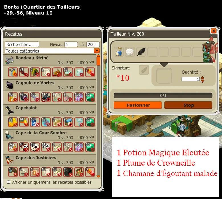 quête alignement Bonta