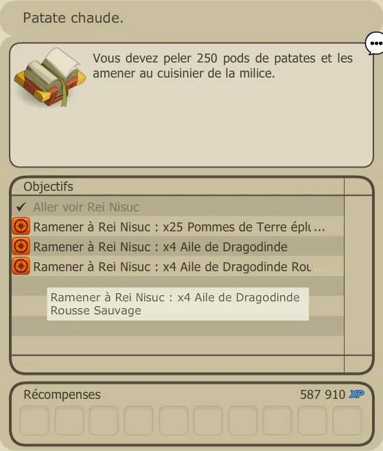 quête alignement Bonta
