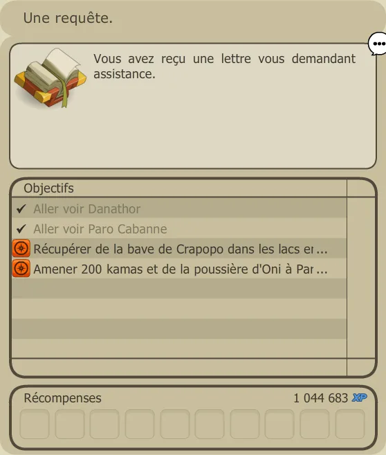 quête alignement Bonta