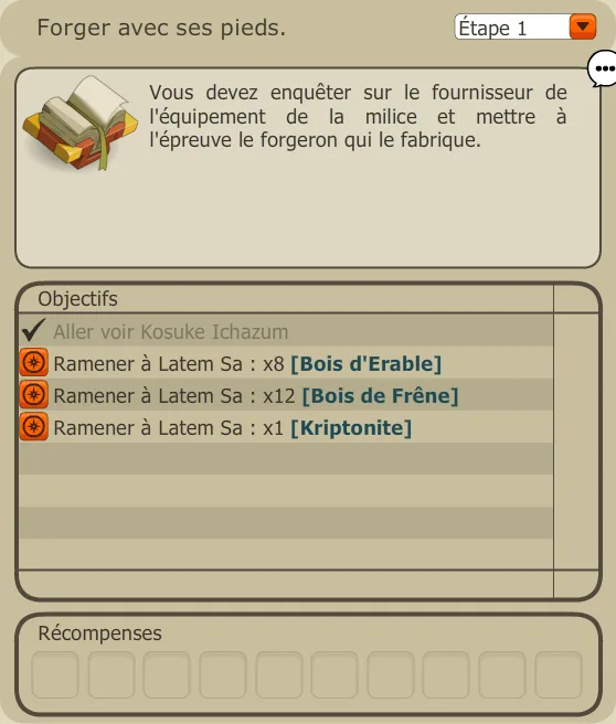 quête alignement Bonta
