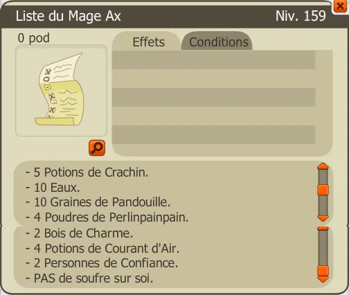 quête alignement Bonta