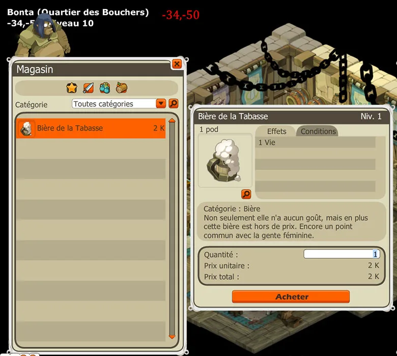 quête alignement Brakmar