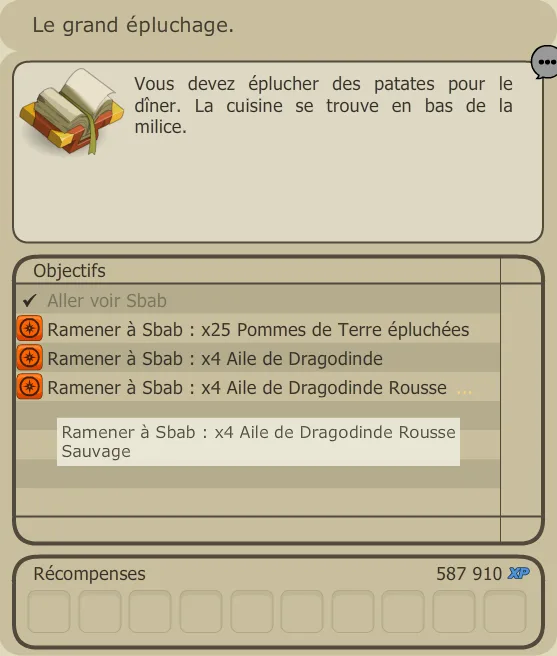 quête alignement Brakmar