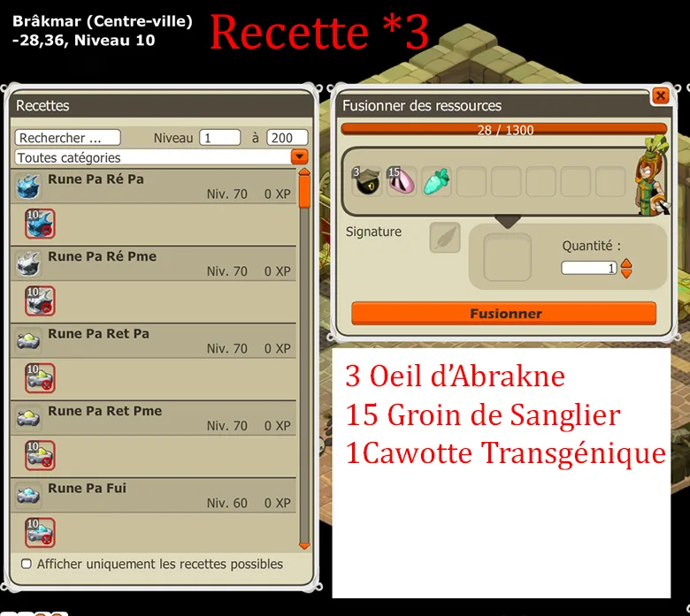quête alignement Brakmar