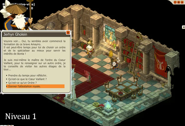 quête ordre coeur Vaillant Bonta