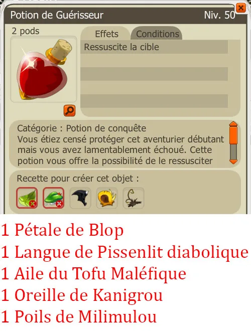 quête ordre coeur saignant brâkmar